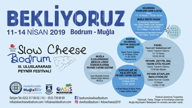 Bodrum Nisan Etkinlikleri - Slow Cheese Bodrum 2019