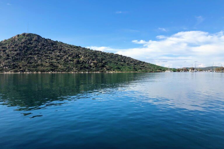 Bahardan Fırlama Nefis Manzaralarla Gümüşlük’te Kış