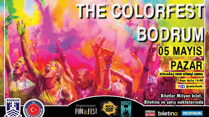 Bodrum Mayıs Etkinlikleri - Colorfest