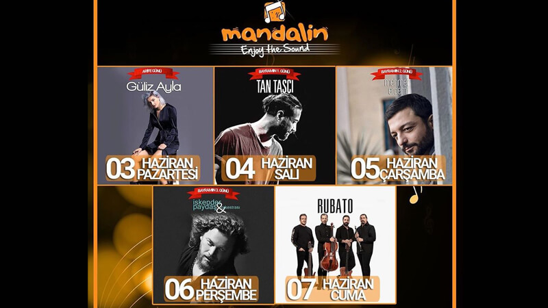 Bodrum Haziran Etkinlikleri - Mandalin